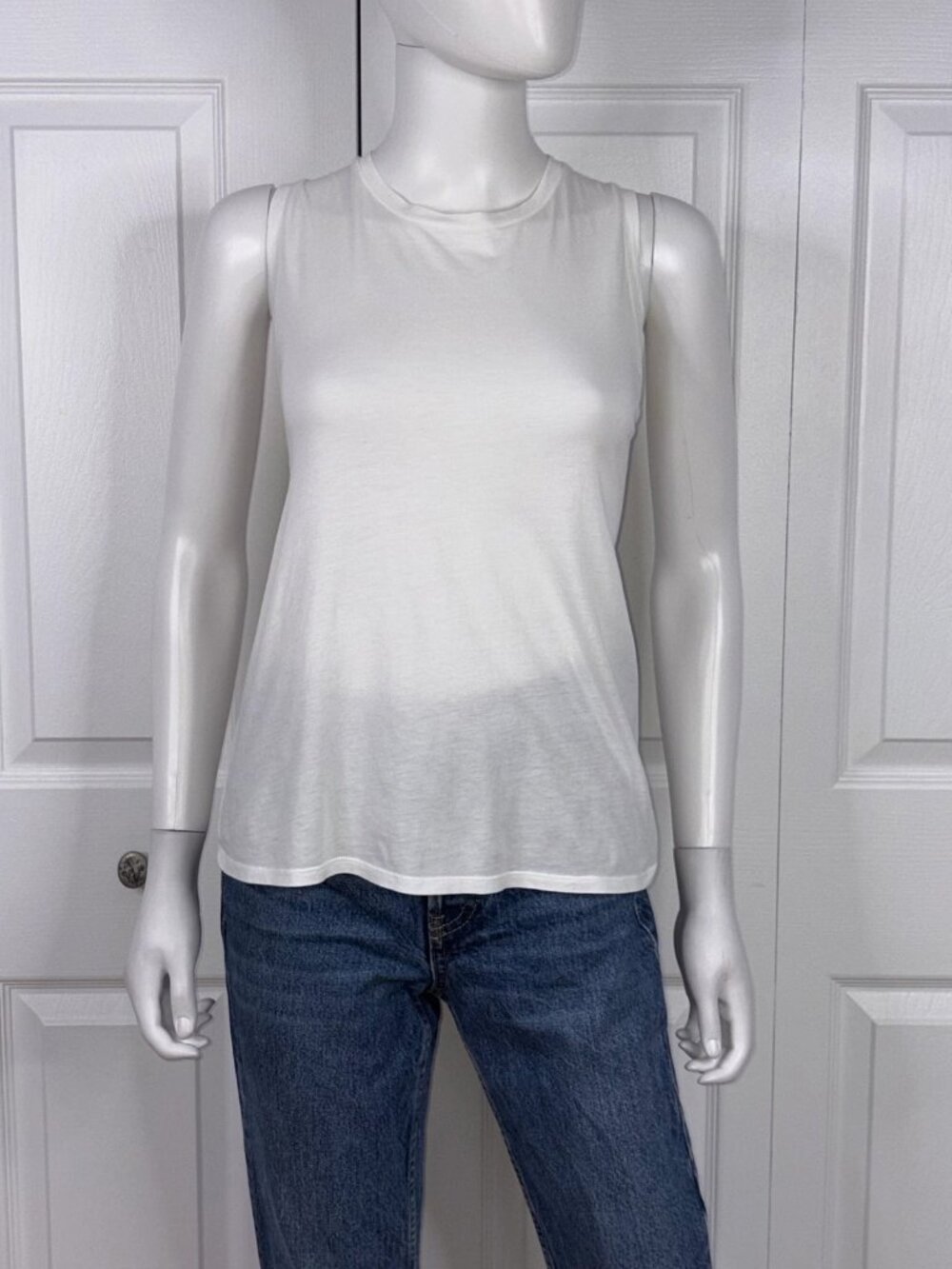 EILEEN FISHER women's white camisole small